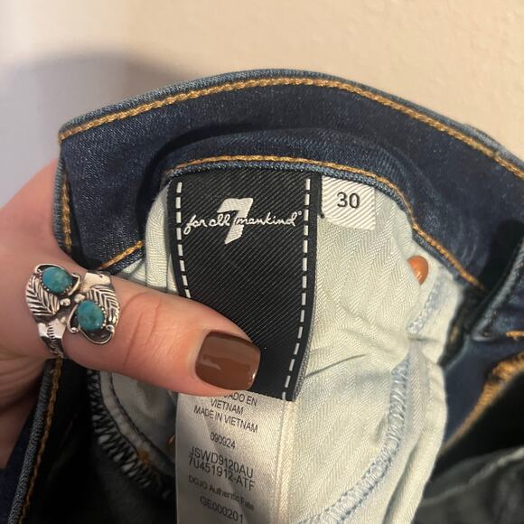 NWT 7FAM Dojo Jeans Size 30 - Picture 6 of 6